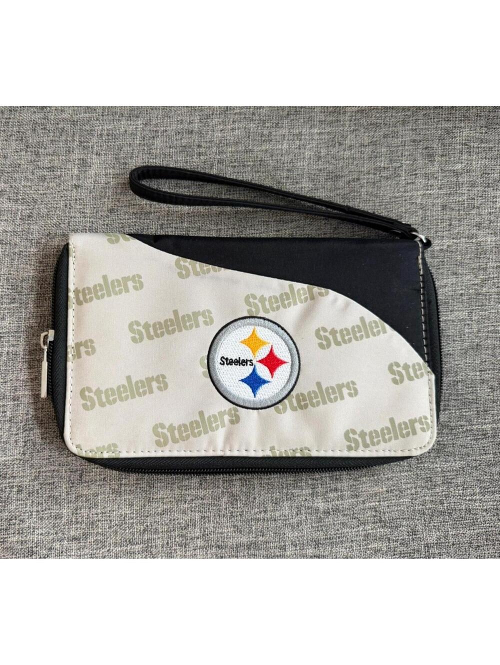 Pittsburgh Steelers Ladies Wristlet Wallet Organizer Clutch Little Earth